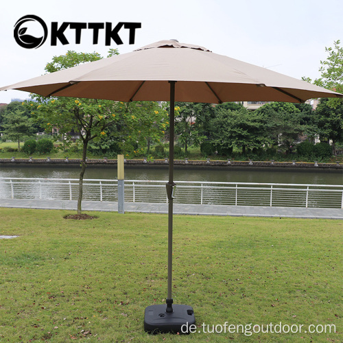 Outdoor Camping Fixed Sunhade Regenschirm achteckig